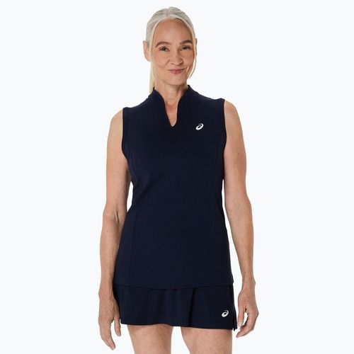 Női tenisz póló ASICS Court Tank W éjfél