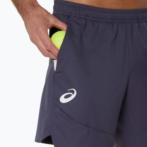ASICS Match 7IN férfi tenisz rövidnadrág indigó köd