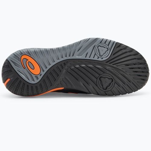 ASICS Gel-Resolution X férfi teniszcipő fekete/ sokkoló narancssárga