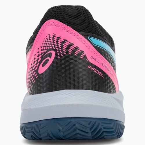 ASICS férfi evezős cipő Gel-Dedicate 8 fekete/energy aqua
