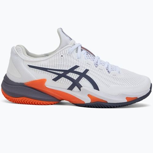 ASICS Court FF 3 Clay fehér/szürkés lila férfi teniszcipő