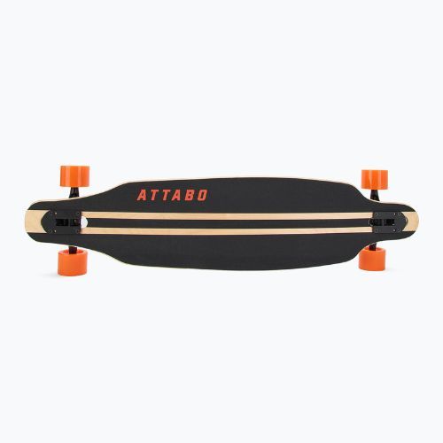 Longboard gördeszka ATTABO Flowrider fekete