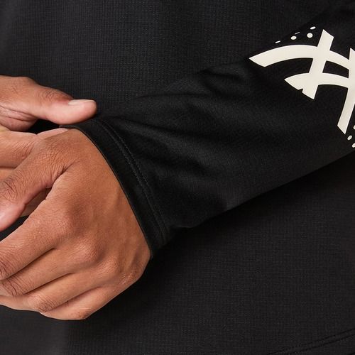 Női hosszú ujjú futófelső ASICS Icon 1/2 Zip LS Top performance black