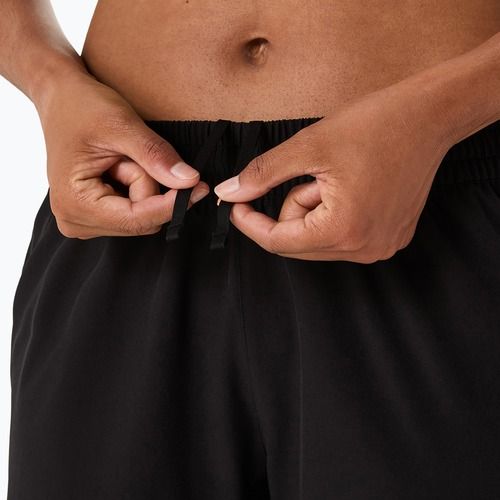 Női ASICS Core Woven teljesítményű futónadrág fekete