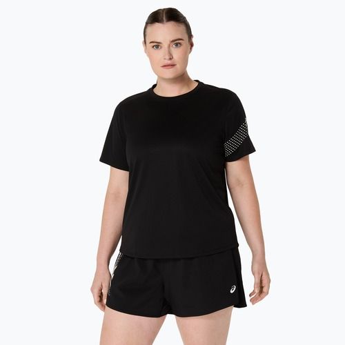 Női futópóló ASICS Icon SS Top performance black