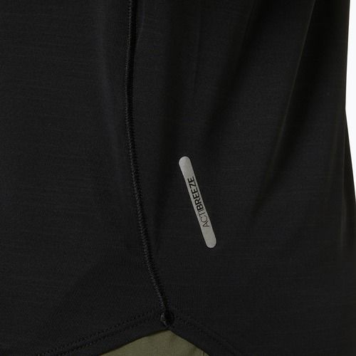 Női futópóló ASICS Road V-Neck performance black