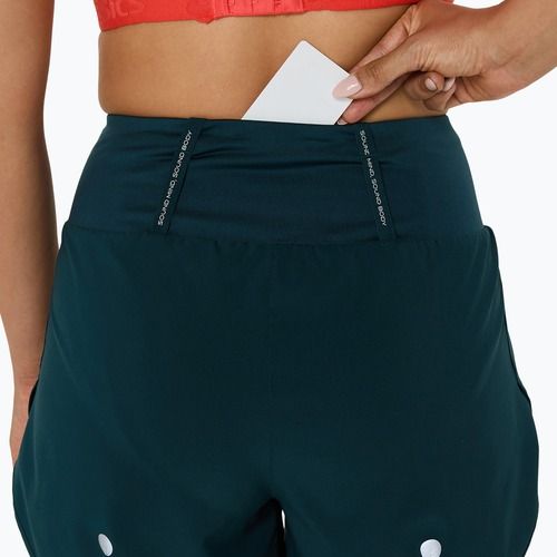 ASICS Road 3.5IN női futónadrág szász zöld