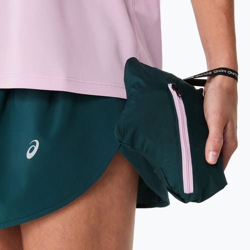 Női futókabát ASICS Fujitrail Packable saxon green/light ube