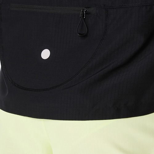 Női futódzseki ASICS Nagino Run Állítható teljesítmény fekete