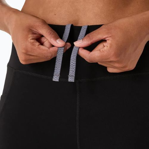 Női futó leggings ASICS Nagino Run Állítható Tight Tight teljesítmény fekete