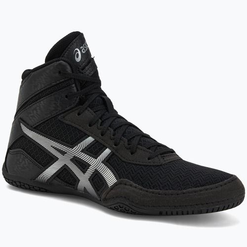 ASICS Matcontrol 3 fekete/tiszta ezüst birkózócipő
