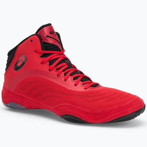 ASICS Split Elite klasszikus piros/fekete birkózó cipő