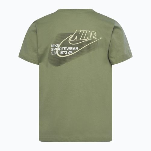 Gyerek póló Nike Sportstwear Standard Issue oil green