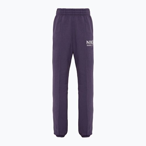 Női nadrág Nike Sportswear Fleece dark raisin