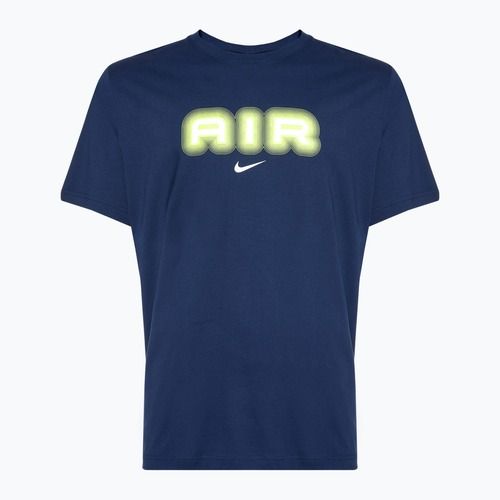 Férfi póló Nike Air Graphic midnight navy/volt