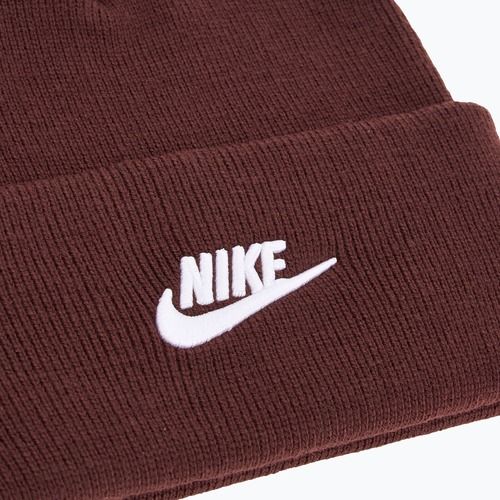Gyerek téli sapka Nike Peak burgundy crush/white