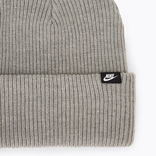 Téli sapka Nike Peak Futura Beanie dark grey heather