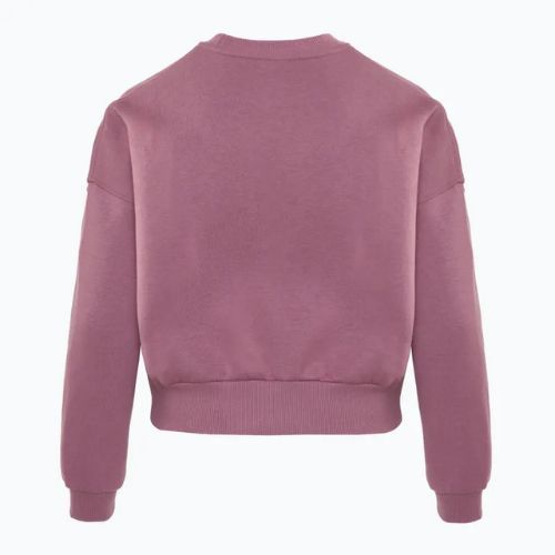 Gyerek pulóver Nike Sportswear Club Fleece plum dust/light wild mango