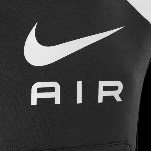 Gyerek pulóver Nike Air Hoodie anthracite/black/white/white