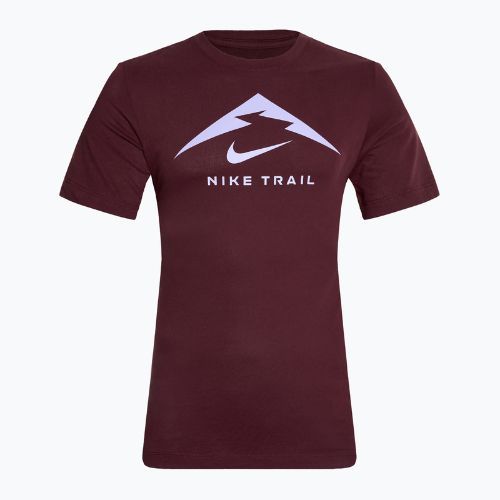 Férfi futópóló Nike Dri-Fit UV burgundy crush
