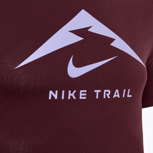 Férfi futópóló Nike Dri-Fit UV burgundy crush