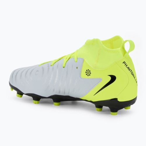 Gyerek focicipő Nike Phantom Luna 2 Academy FG/MG metallic silver/volt/black