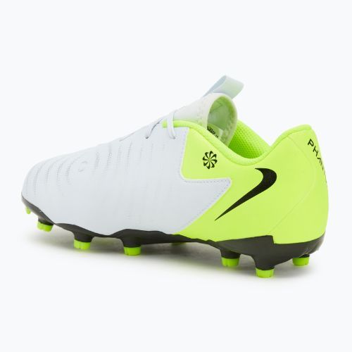 Gyerek focicipő Nike Phantom GX 2 Academy FG/MG metallic silver/volt/black