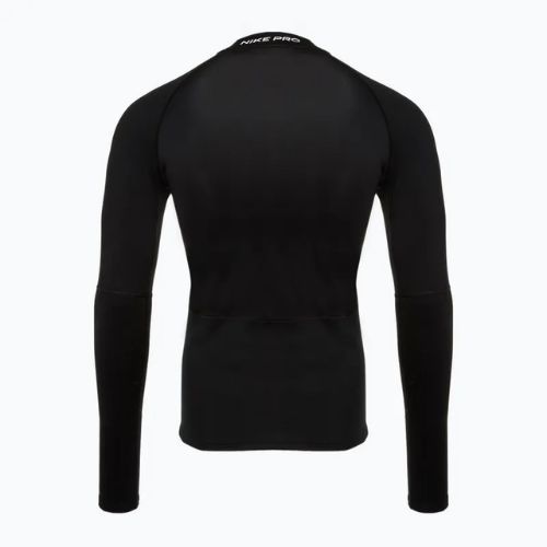 Férfi hosszú ujjú edzőfelső Nike Pro Dri-Fit Warm black/white