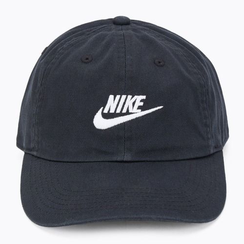 Gyerek baseballsapka Nike Club Unstructured Futura Wash white/black