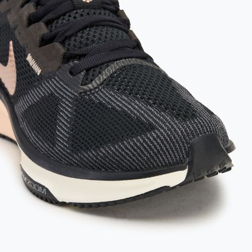 Női futócipő Nike Structure 25 black/crimson tint/ anthracite/metallic red bronze
