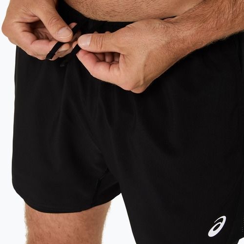 ASICS Core 2N1 5IN performance fekete/teljesítmény fekete férfi futónadrág