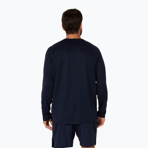 Férfi hosszú ujjú futófelső ASICS Core LS Top midnight