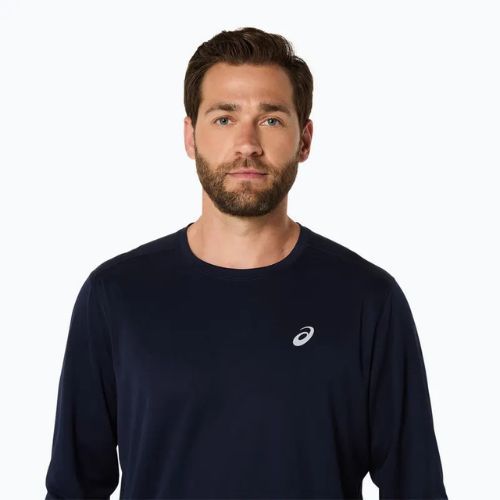 Férfi hosszú ujjú futófelső ASICS Core LS Top midnight