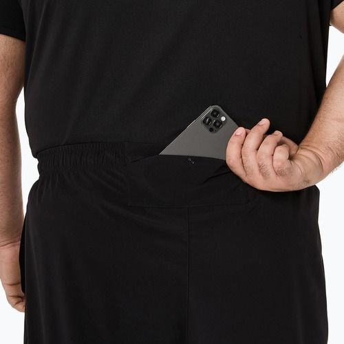 Férfi ASICS Core Woven teljesítményű futónadrág fekete