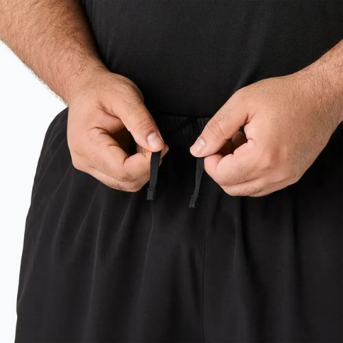 Férfi ASICS Core Woven teljesítményű futónadrág fekete