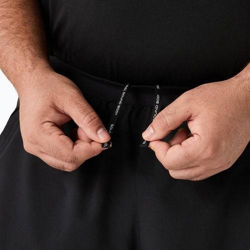 ASICS Road 2N1 5IN teljesítmény fekete/grafitszürke férfi futónadrág