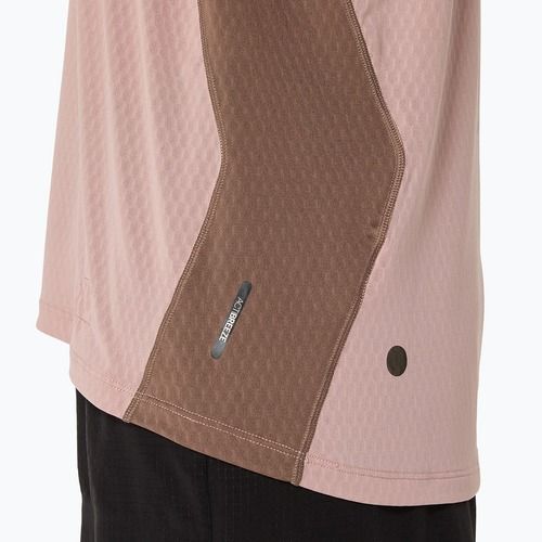 ASICS női futópóló Fujitrail Elite Top semleges rózsaszín/taupe szürke