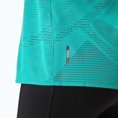Női futópóló ASICS Metarun SS Top wave teal