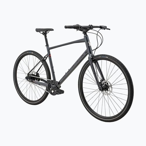 Városi kerékpár Marin Presidio 2 700C gloss charcoal/black/black red
