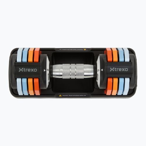 Állítható kézisúlyzó készlet XTREXO 2 x 5 kg multicolor