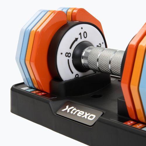 Állítható kézisúlyzó készlet XTREXO 2 x 10 kg multicolor