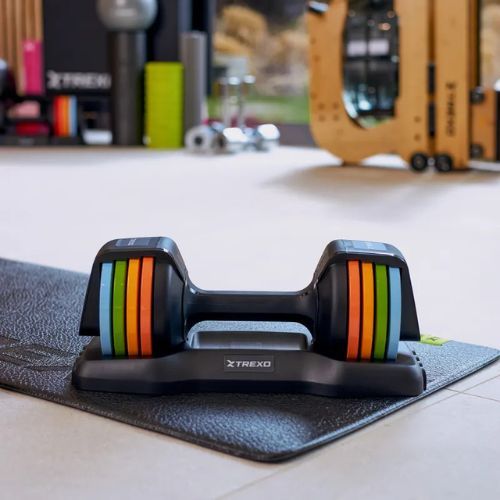 Állítható súlyzó XTREXO 11,5 kg multicolor