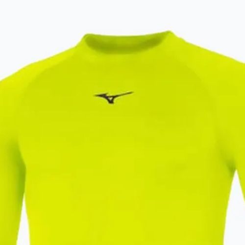 Férfi hosszú ujjú futófelső Mizuno Uni Core yellow/ navy