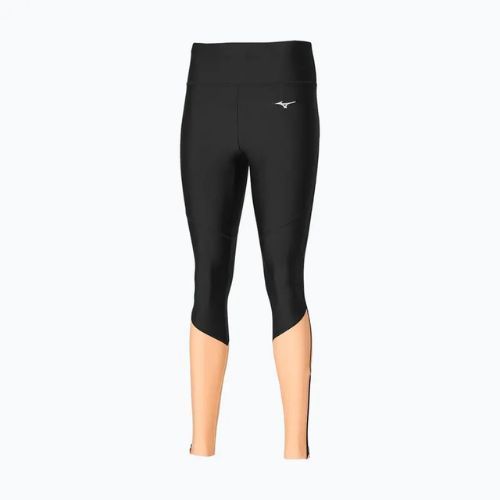 Női futóleggings Mizuno Impulse Core Long black/ apricot ice