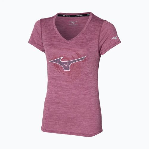 Női futópóló Mizuno Impulse Core RB Tee violet quartz