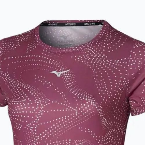 Női futópóló Mizuno Impulse Core Graphic Tee violet quartz