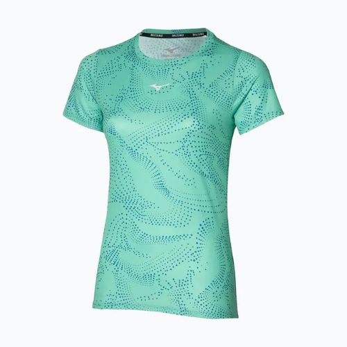 Női futópóló Mizuno Impulse Core Graphic Tee dusty jade