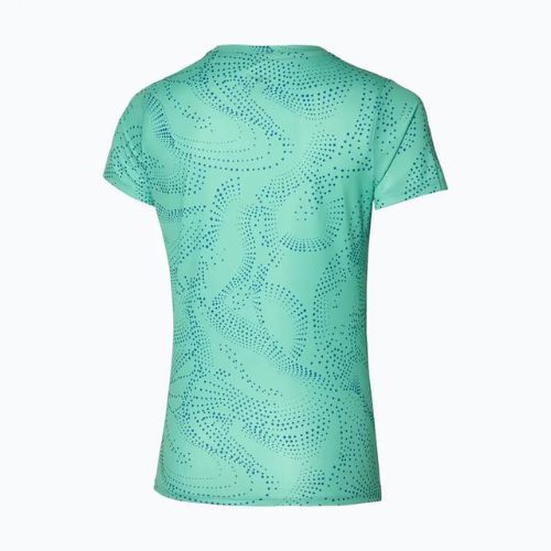 Női futópóló Mizuno Impulse Core Graphic Tee dusty jade
