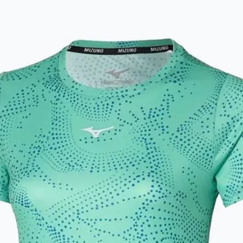 Női futópóló Mizuno Impulse Core Graphic Tee dusty jade