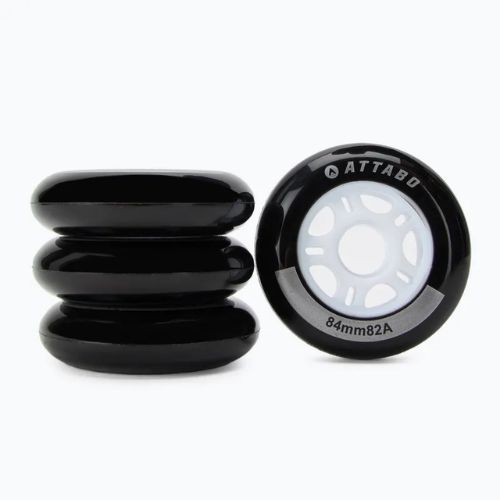 Görkorcsolya kerék ATTABO Wheels 84 mm 4 db fekete